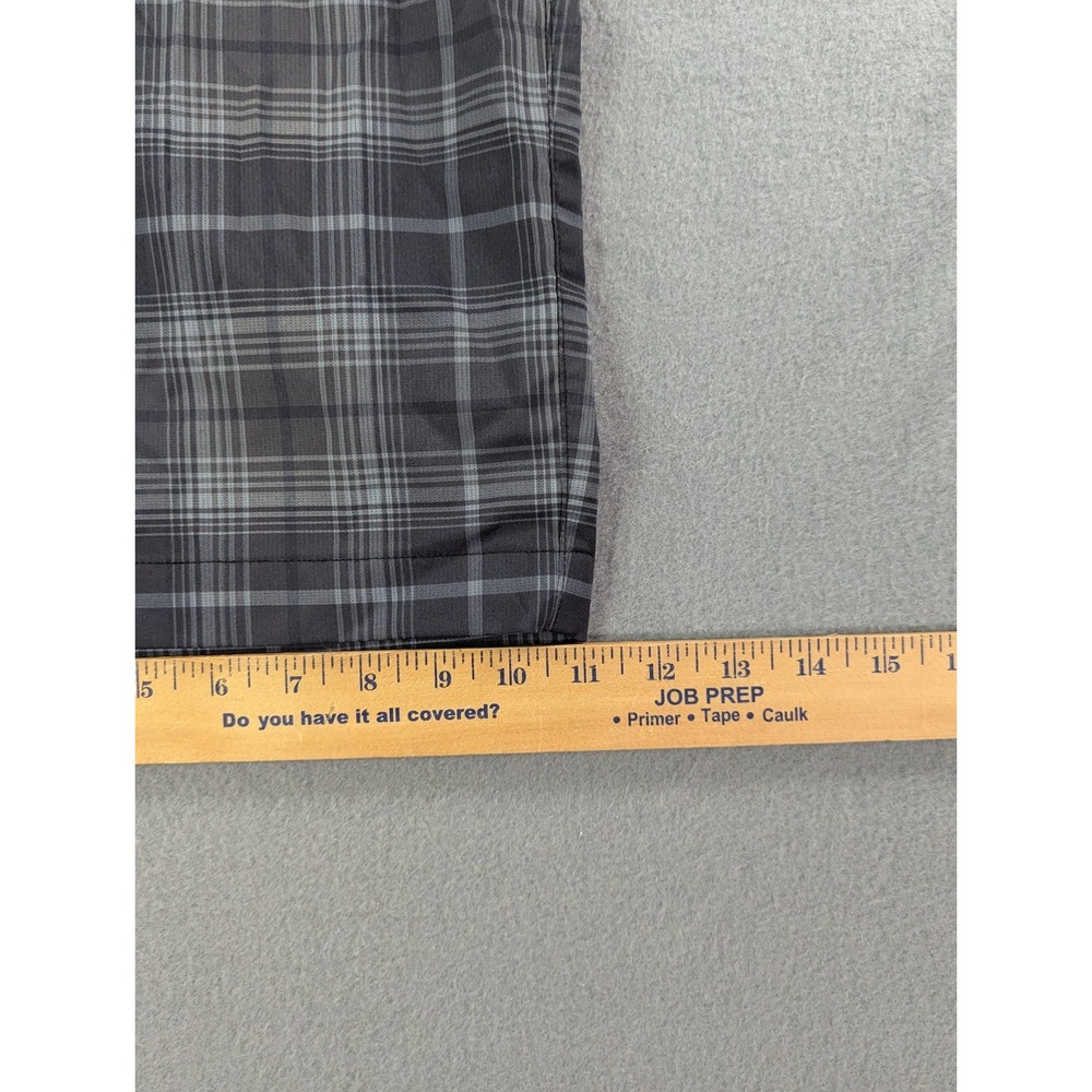 Nike Golf Mens Tour Performance Dri-FIT Plaid Shorts 32 Gray Black 657746-060 - Picture 7 of 10
